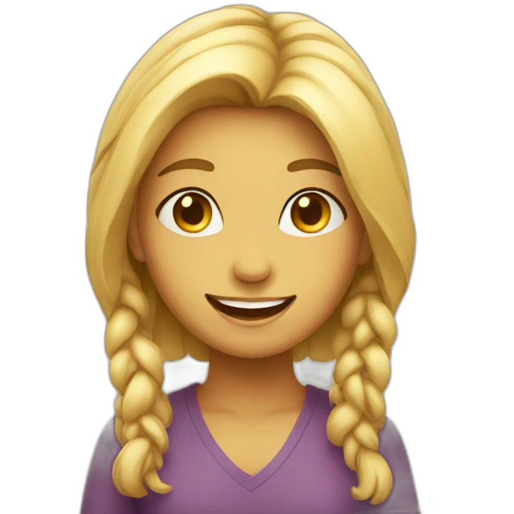 Positivity girl symbol emoji