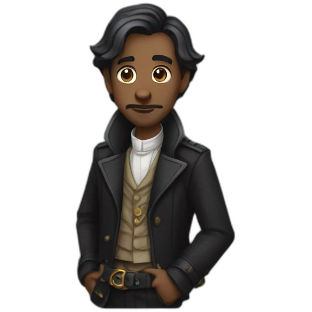 Lucien gothique emoji