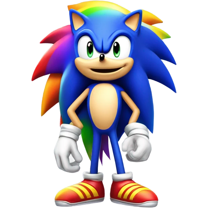 Gay sonic emoji