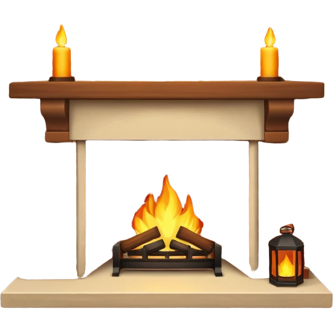 Fireplace emoji