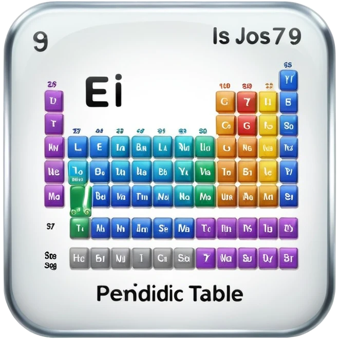periodic table emoji