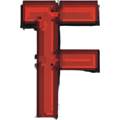 red pixelated lettering spelling 'ZETRIX', classic 8-bit video game style emoji