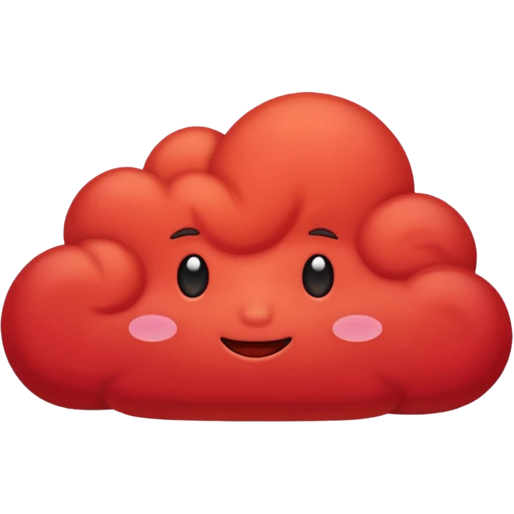 Красное Облоко emoji
