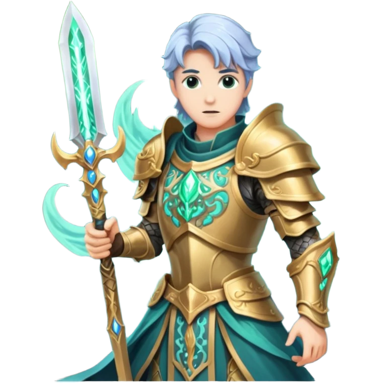mystic knight with eldricth powers emoji