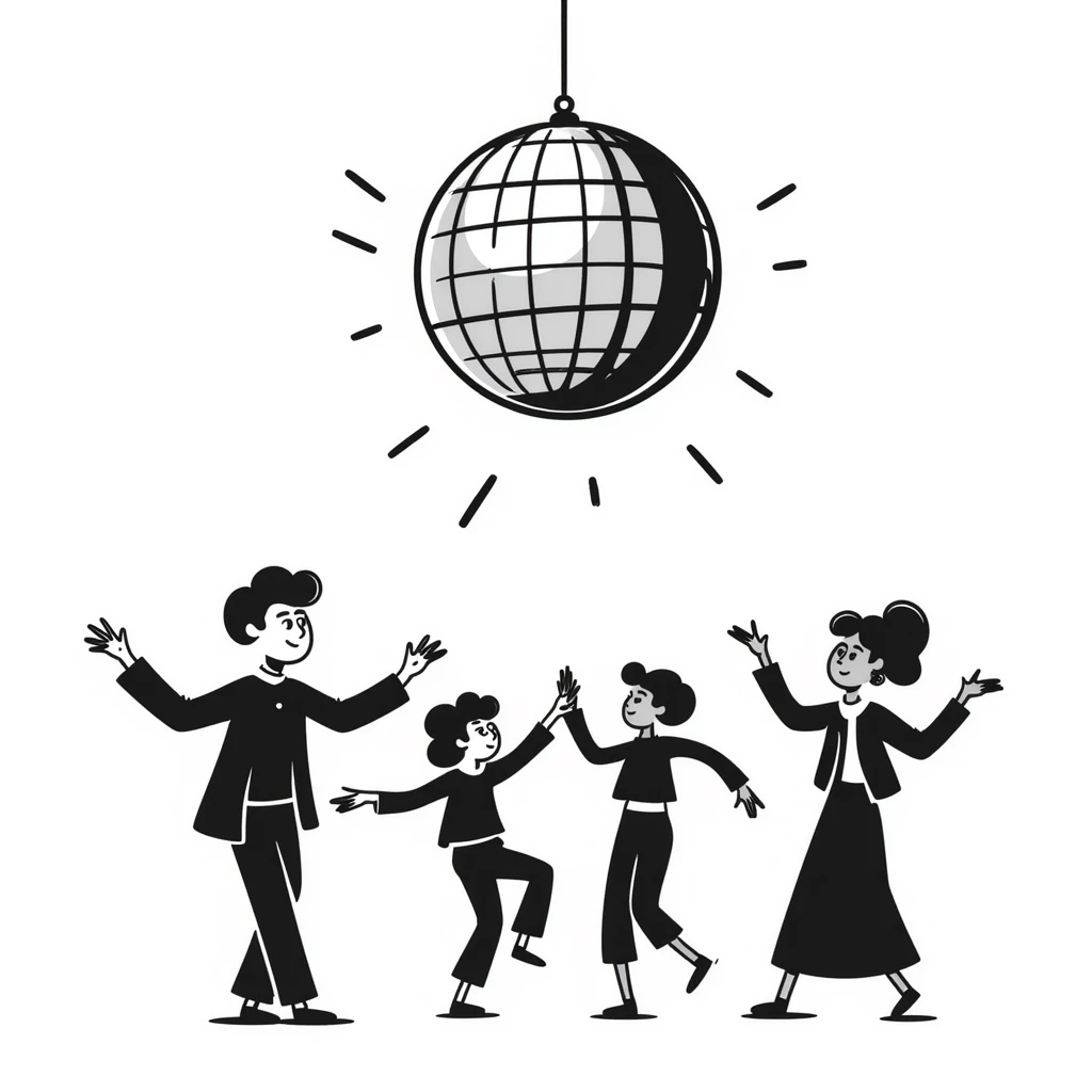disco ball emoji