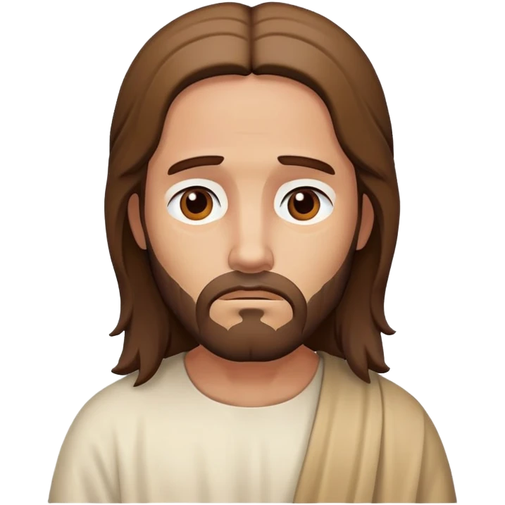 Sad Jesus emoji