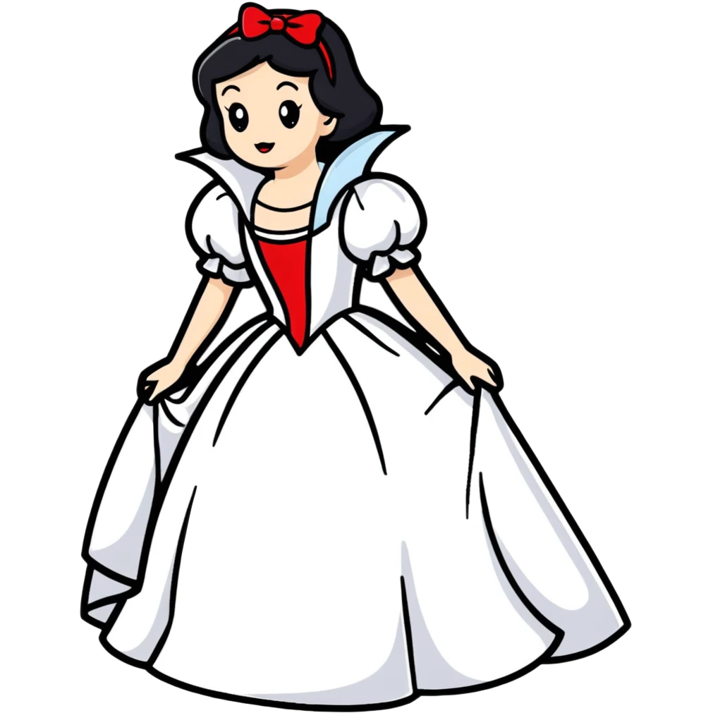Snow White princess emoji