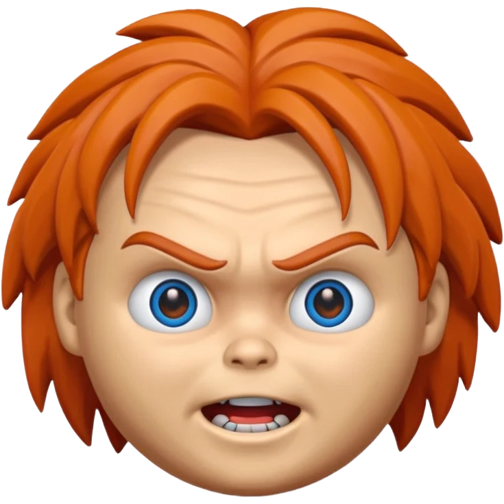 Un emojin de chuky emoji