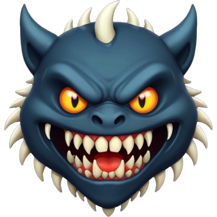 Scary emoji