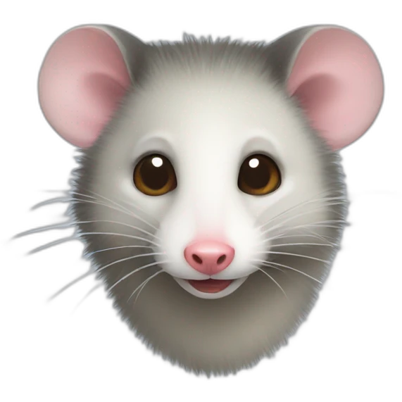 Opossum emoji