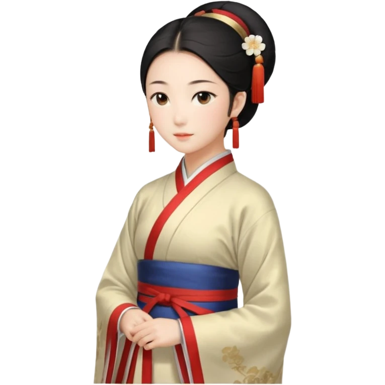 一个女人穿着衣服，表情不开心，手势做交叉摆手的姿势 emoji