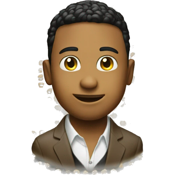 Many background 3d attractive babyface emoji
