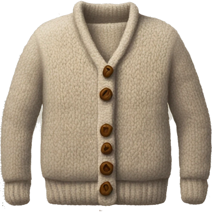 Cozy sweater  emoji
