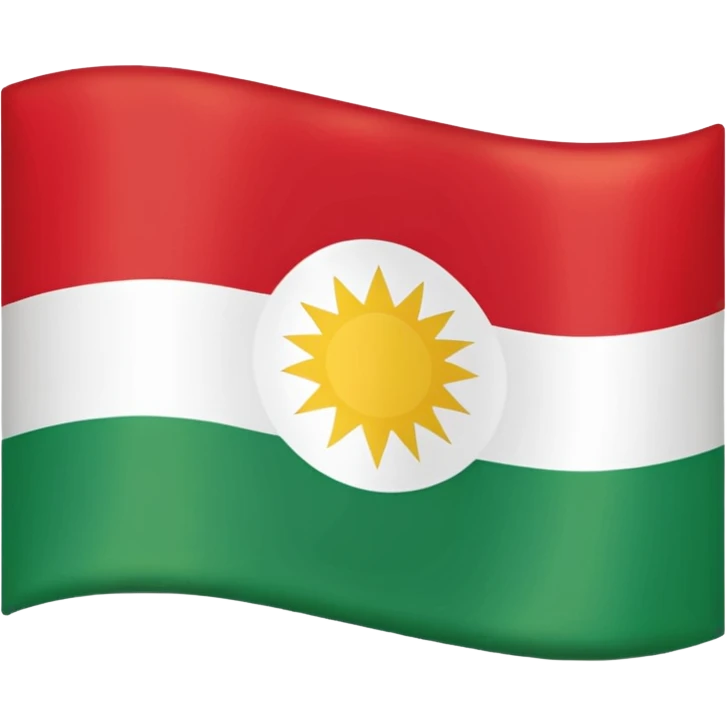 Kurdistan flag emoji