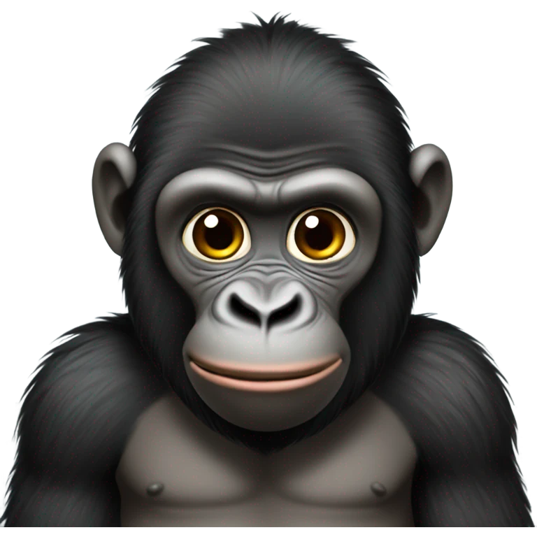 Gorila enamorado emoji