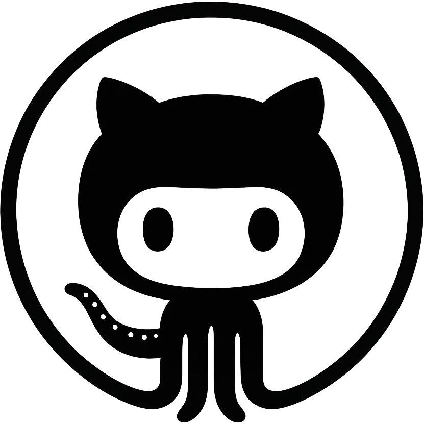 github icon, modern clean style emoji