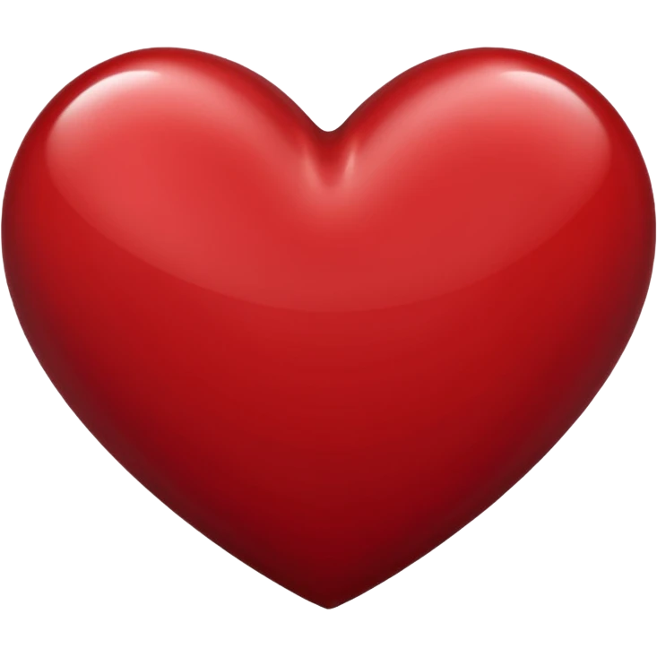 dark red heart emoji