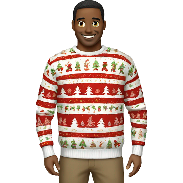 Christmas pullover emoji