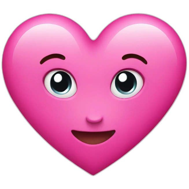 pink heart emoji