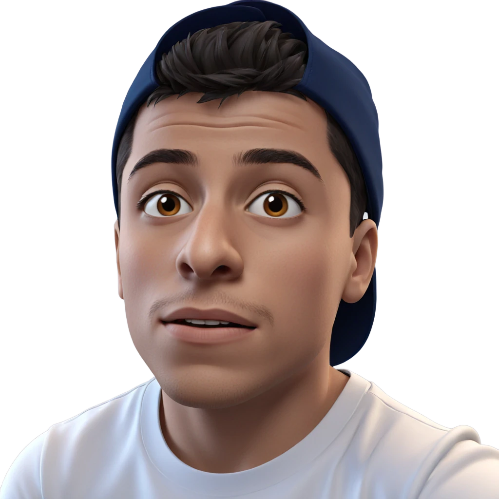 realistic portrait of a boy emoji