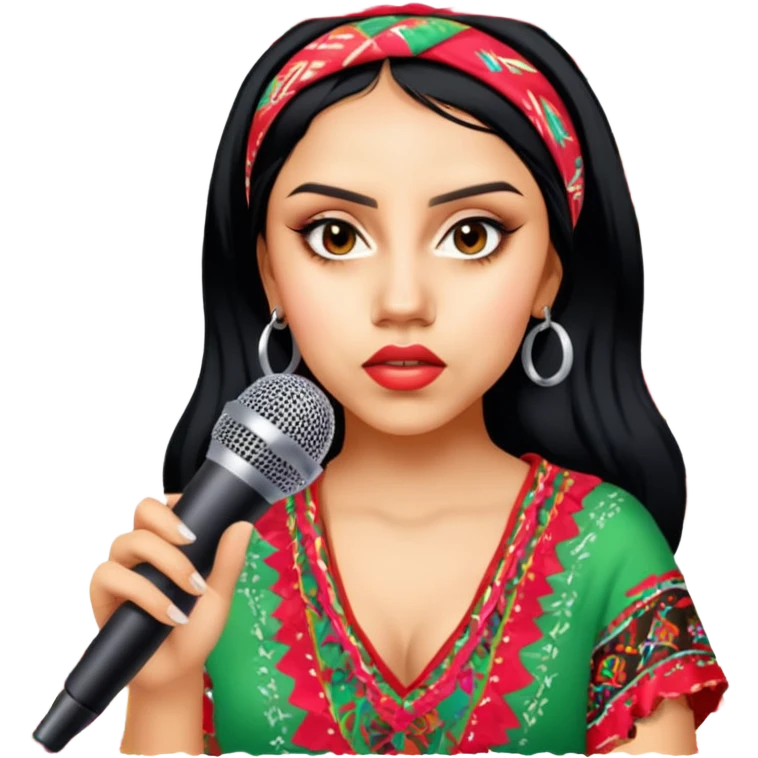 Colorful Singer emoji