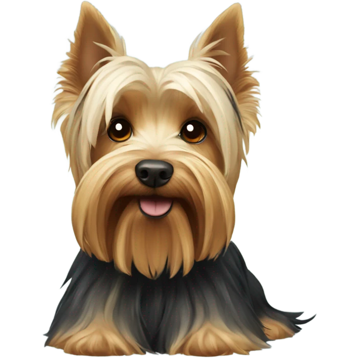 Yorkshire terrier and a Scottish terrier emoji