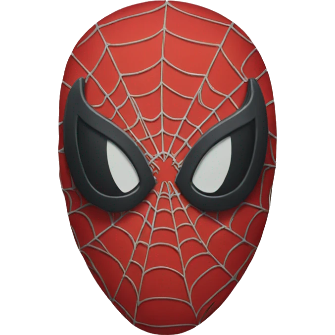 Spiderman mask emoji