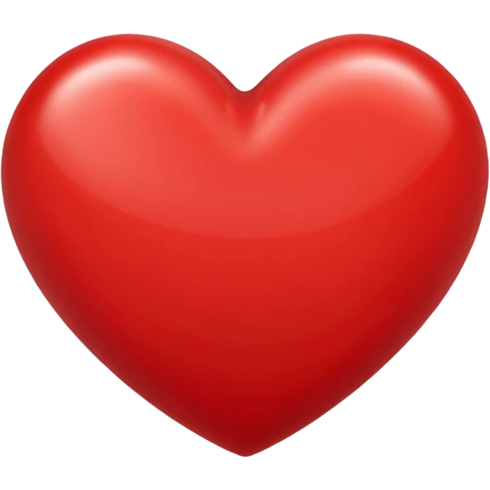 red heart emoji