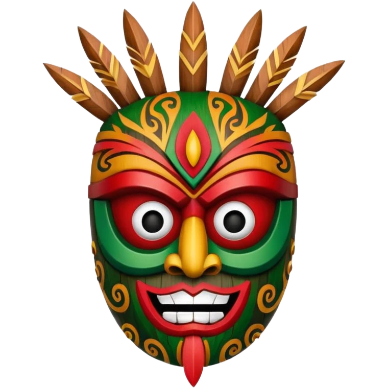 Aku aku mask emoji