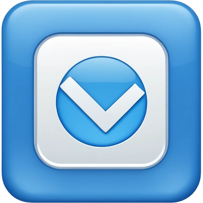 Roblox verification symbol white checkmark in blue box emoji