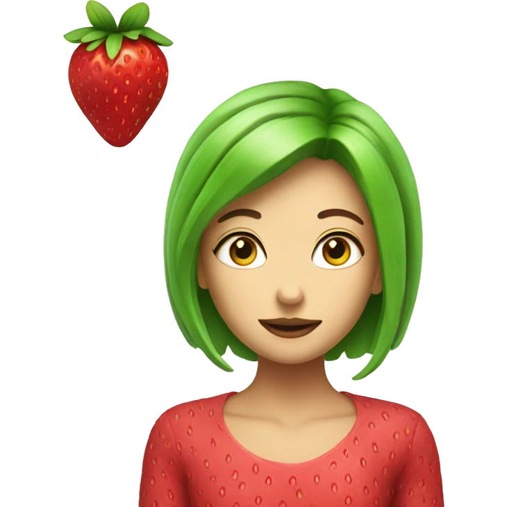 Strawberrymatcha emoji