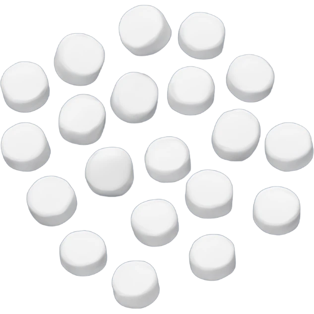 pastillas blancas como paracetamol  emoji