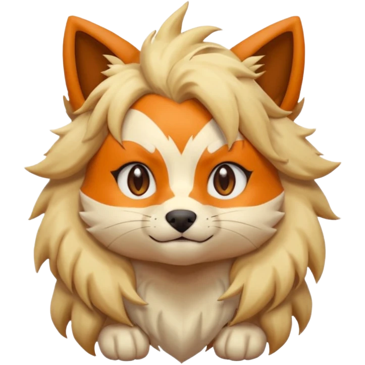 Cute Ivy Sandy Scizzor-Arcanine-feline emoji