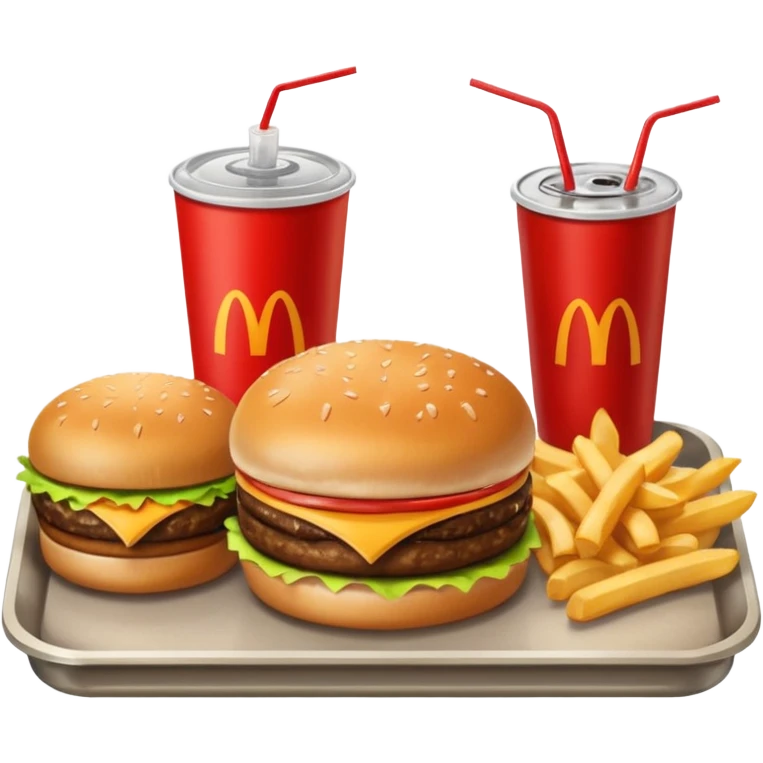 McDonald’s meal emoji