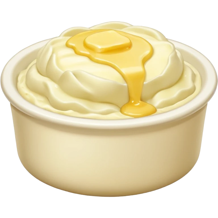 Delicious Mashed potatoes emoji