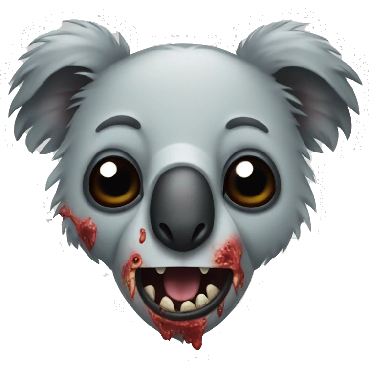 zombie koala emoji