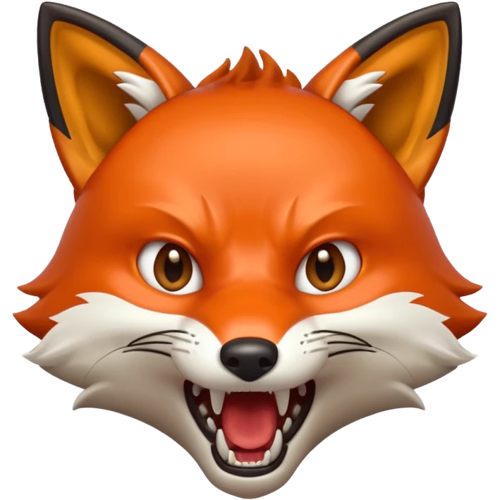 Fox attack emoji