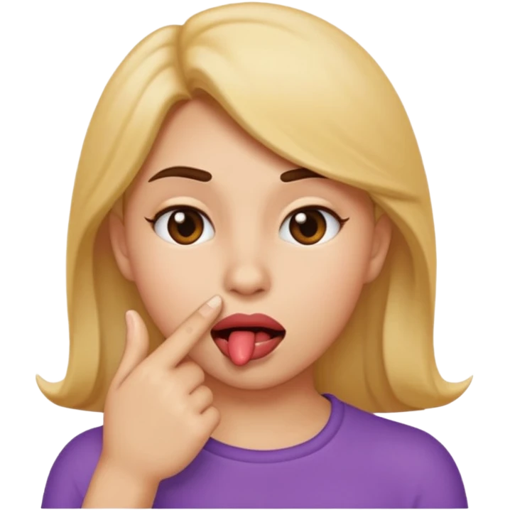 Emoji coquin avec le doigt dans le coin de la bouche 😏 avec ce regard là et cette tête qui se mord le doigt  emoji