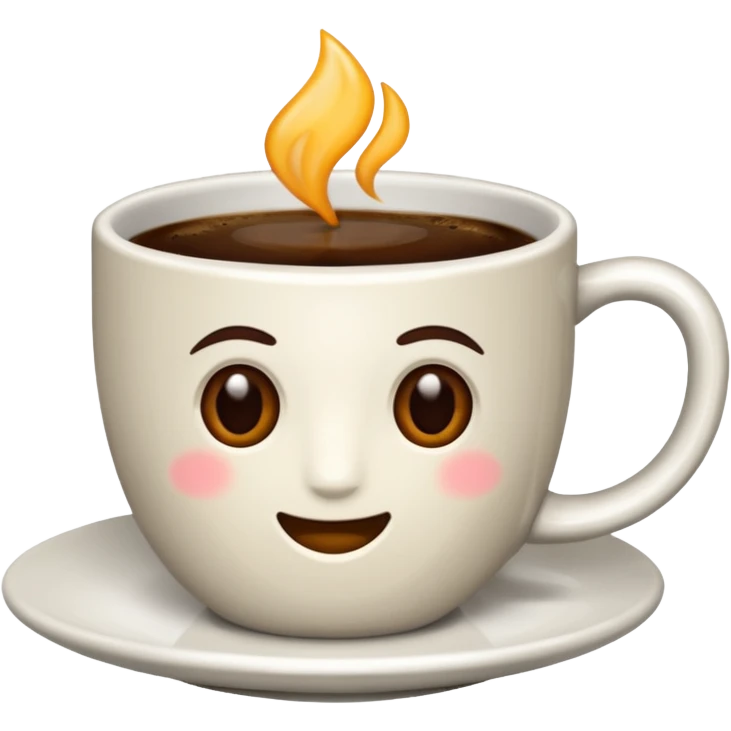 Taza de cafe emoji