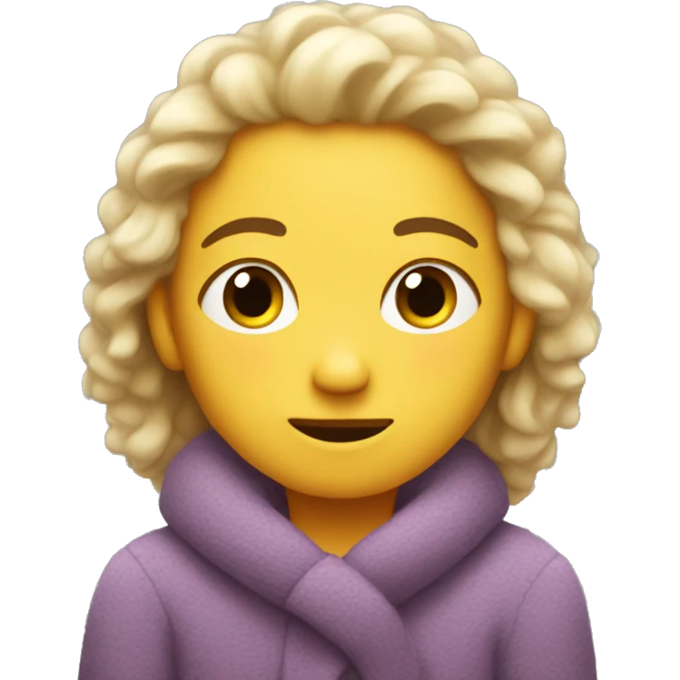cosy warm fussy feeling emoji
