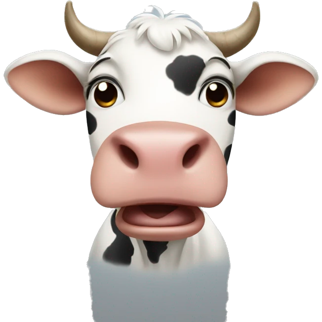 cow crying emoji