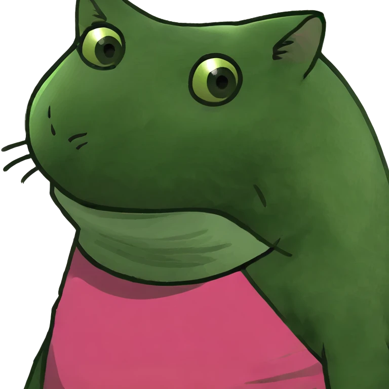 A cat with pink T shirt emoji