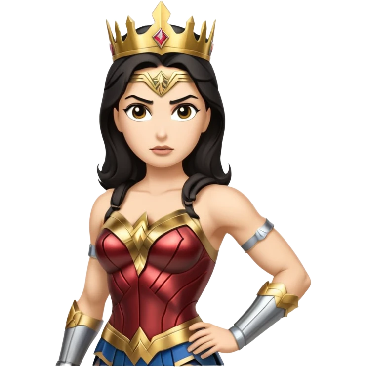 Wonder Woman superhero emoji
