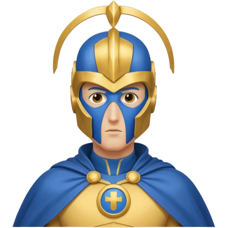 doctor fate with cape and helmet emoji