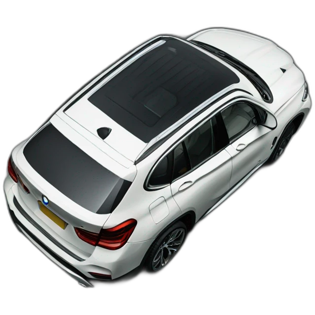 BMw X1 2033 black emoji