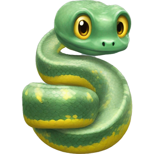 Un developeur python devant sont ordi emoji