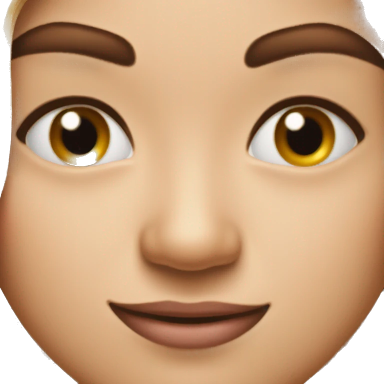 Classic emoji rasing eyebrow while smirking emoji