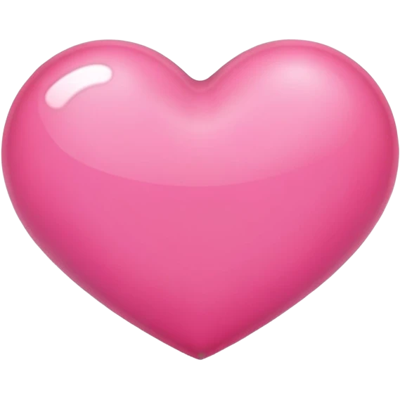 Pink heart emoji