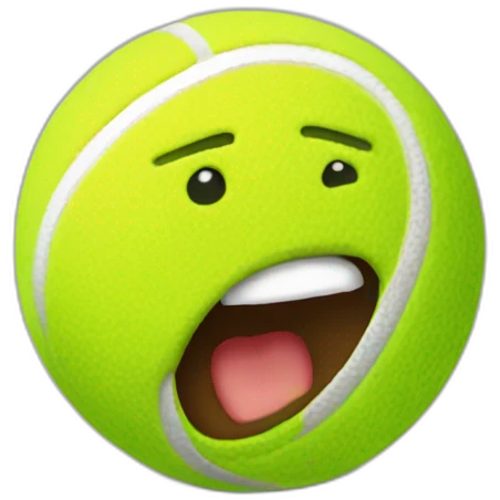 Tennisball liebe emoji
