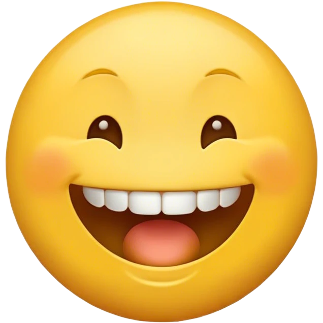 Yellow emoji face with overbite emoji